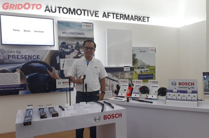 Decky Purhadi, sales representative automotive aftermarket Bosch, area Jawa Timur dan Bali.