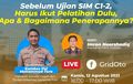 Jangan Ketinggalan, Sore Ini Ada NGOVI Bareng Kombes Pol Mohammad Tora, Kupas Tuntas Pelatihan Untuk SIM C1 dan C2