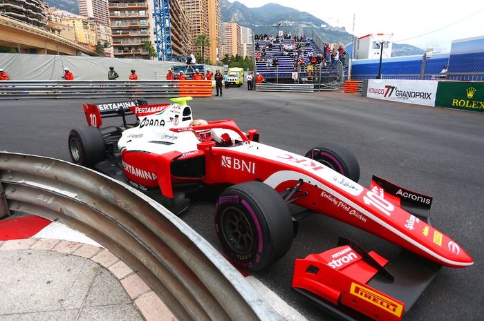 Sean Gelael tercepat keenam pada sesi kualifikasi F2 Monako 2019