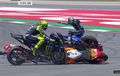 Crash MotoGP Catalunya, Maverick Vinales: Jorge Lorenzo Kayak Pembalap Rookie