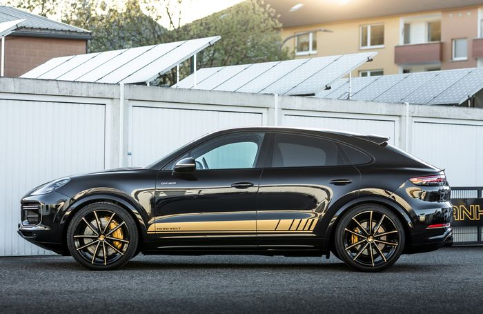 Modifikasi Porsche Cayenne Coupe didukung setup kaki-kaki mumpuni