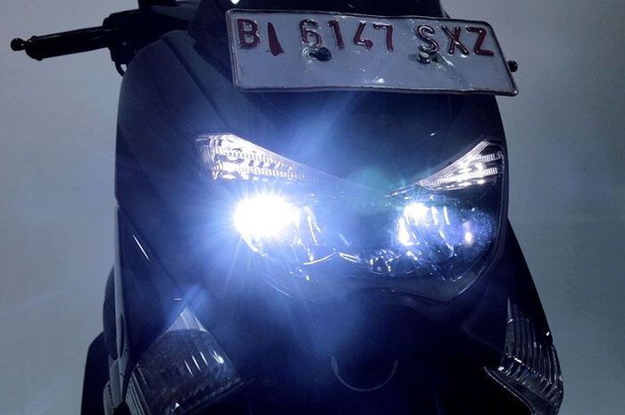 Ilustrasi lampu Yamaha NMAX 2019