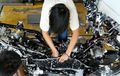 Cuci Motor Sampai Telanjangin Bodi, Rangka Ikut Dibersihkan, Apa Enggak Korslet?