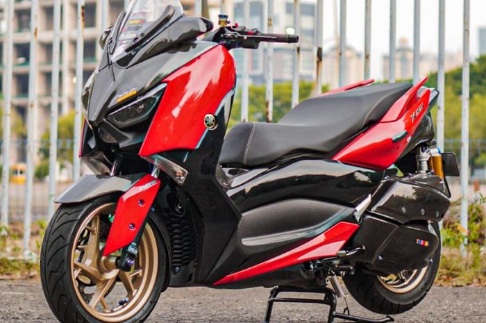 Berdarah Negeri Gajah, Yamaha XMAX Sabet Juara 2 Daily Use Online Customaxi 2021