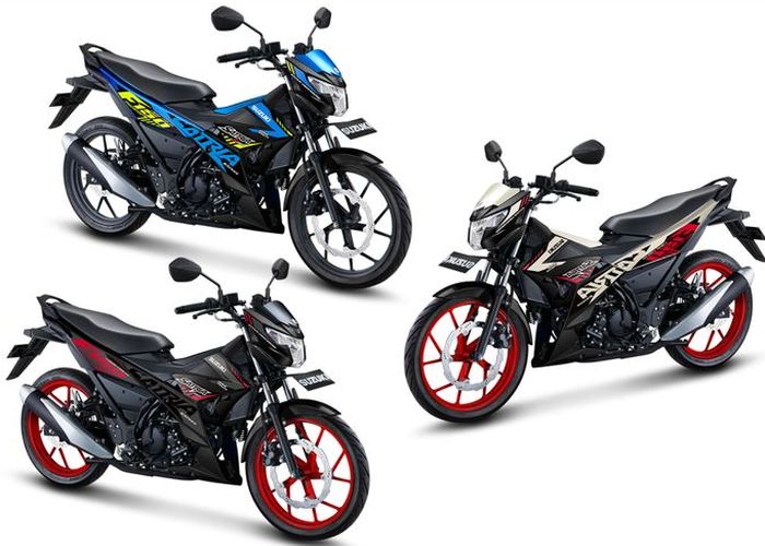 Warna baru Suzuki Satria F150 FI di Indonesia