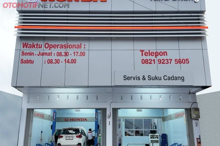 Bengkel Honda KMG Bitung Sulawesi Utara 