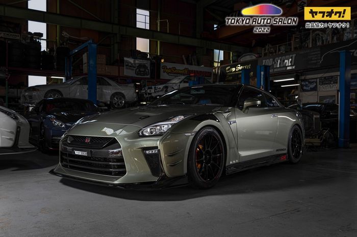 Modifikasi Nissan GT-R R35 T-Spec hasil garapan Top Secret, Jepang