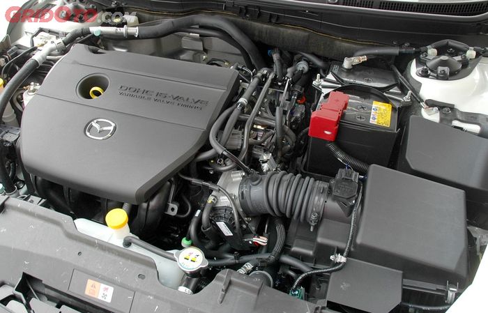 Mesin Mazda6 GH1 menggunakan unit 2.500 cc belum SKYACTIV