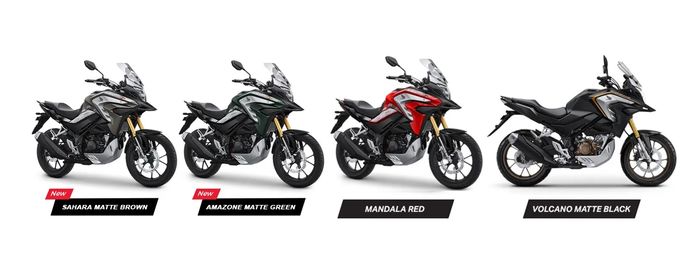 Pilihan warna CB150X