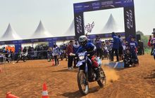 Gelar Event bLU cRU Experience Day Off Road, Yamaha Ajak Masyarakat Coba WR155