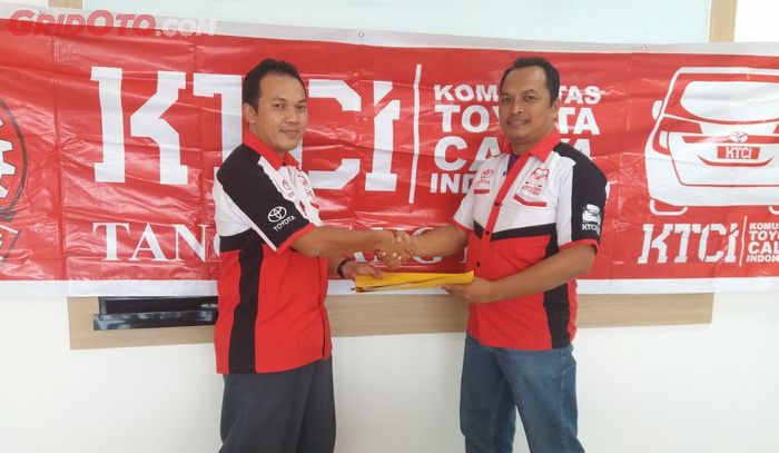 Serah terima ketua baru KTCI chapter Tangerang Raya