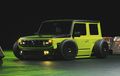 Bergaya Hotrod, Suzuki Jimny Dipaksa Nyium Tanah Roda Keluar Fender