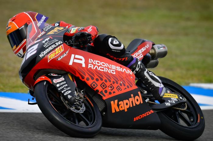 Hasil kualifikasi Moto3 Spanyol 2021: pembalap 'tim Indonesia' start dari baris terdepan, Andi Gilang lumayan bagus