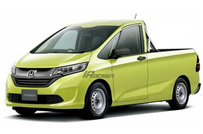 Honda Freed diubah jadi model pikap