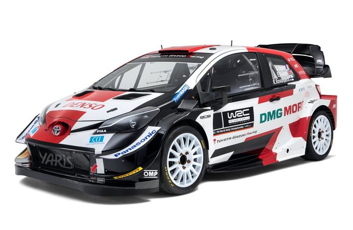 Toyota Yaris WRC yang digunakan di musim reli 2021
