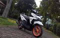 Makin Kontras, Pelek Honda Vario 125 Ini Pakai RCB dan Sokbreker Mewah
