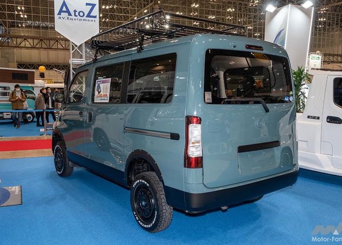 Modifikasi Daihatsu Gran Max campervan simpel memasok aksesori off-road