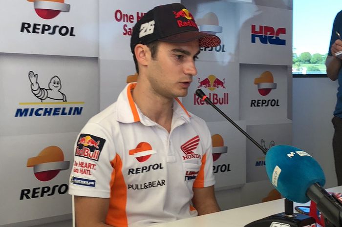 Dani Pedrosa mengaku bagian tubuhnya ada yang memar akibat kecelakaan itu, tetapi dirinya baik-baik