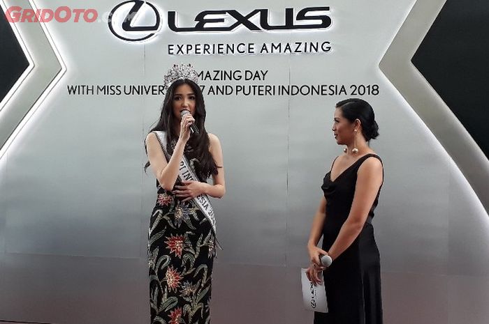 Putri Indonesia 2018 berbagi pengalaman setelah merasakan Lexus LS 500