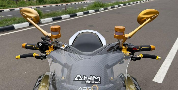 Sektor setang Yamaha NMAX upgrade part kece