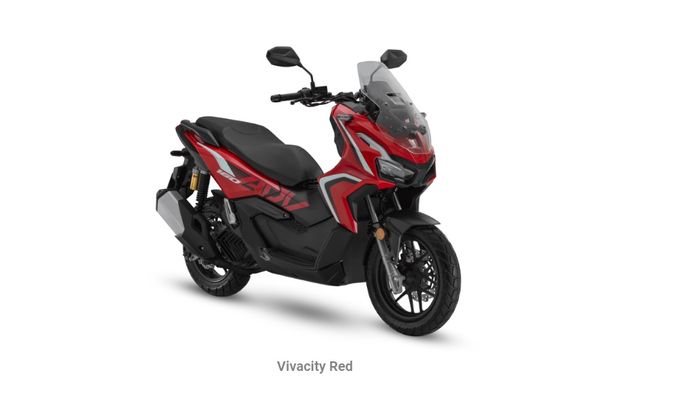 Pilihan warna Honda ADV 160 Vivacity Red