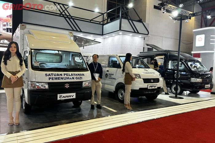 Setiap konsumen yang membuat Surat Pemesanan Kendaraan (SPK) di booth Suzuki, akan mendapat uang elektronik senilai Rp 1 juta di GIICOMVEC 2026