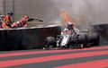 Tergelincir, Api Keluar dari Mobil Marcus Ericsson Saat FP1 F1 Prancis