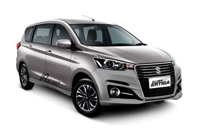 Modifikasi digital Suzuki Ertiga 2018 pakai gril lebar