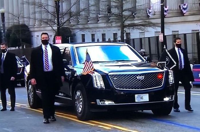 Fakta menarik mobil kepresidenan Amerika Serikat Cadillac One alias The Beast.