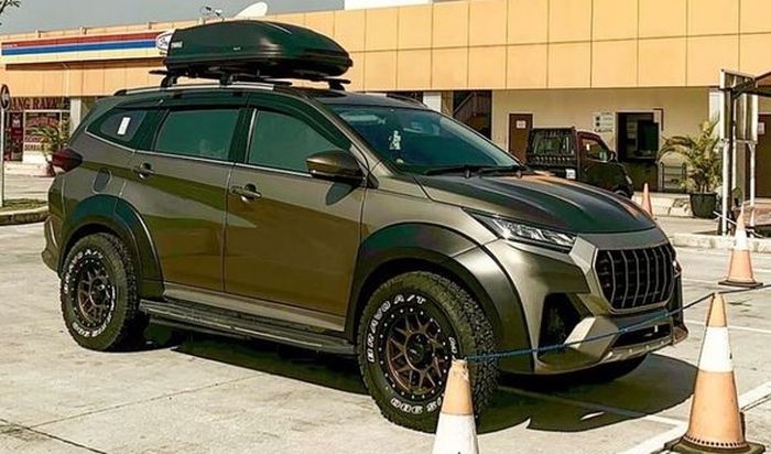 Modifikasi Daihatsu All New Terios dengan wajah garang dan bergaya Alto