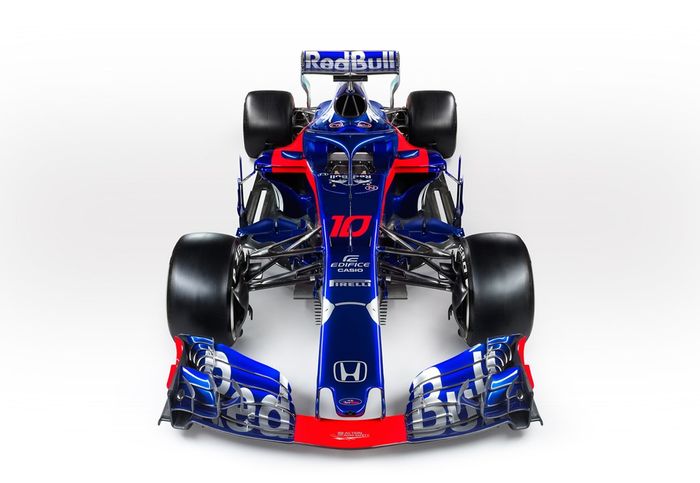 Toro Rosso STR13 bermesin Honda yang digunakan pada balap F1 2018