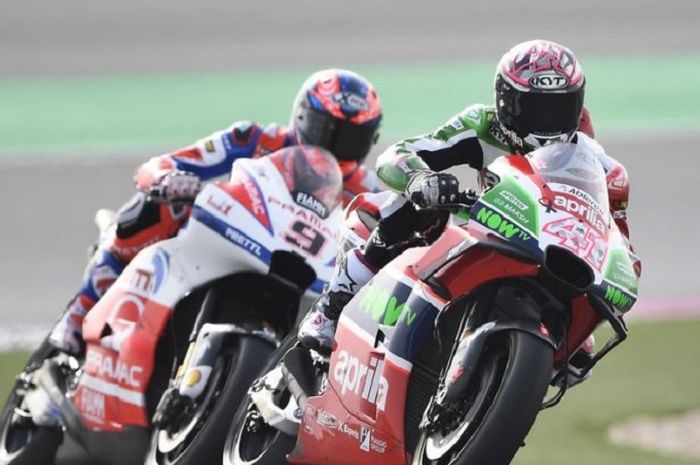 Danilo Petrucci dan Aleix Espargaro