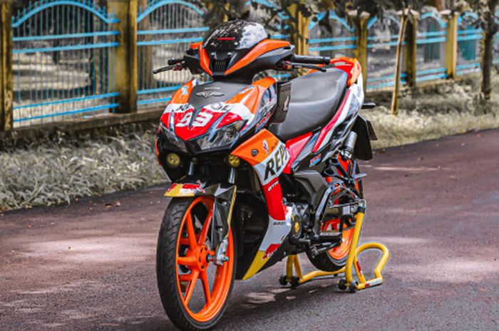 Modifikasi Honda Winner X 150 yang menawan