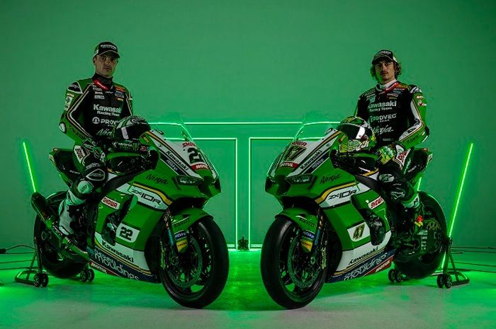 Dua pembalap Kawasaki Racing Team untuk WorldSBK musim 2024.