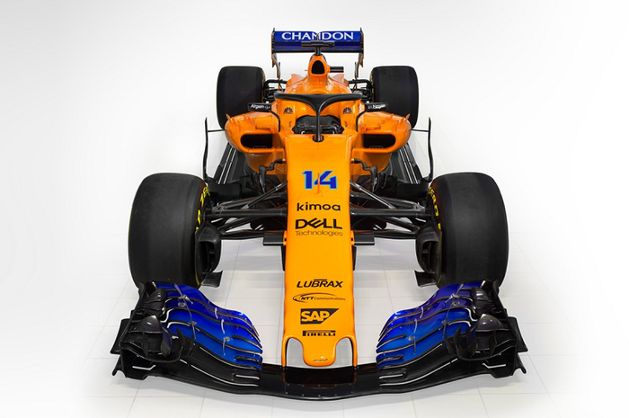 Mobil baru MCL33 McLaren Formula 1 2018 