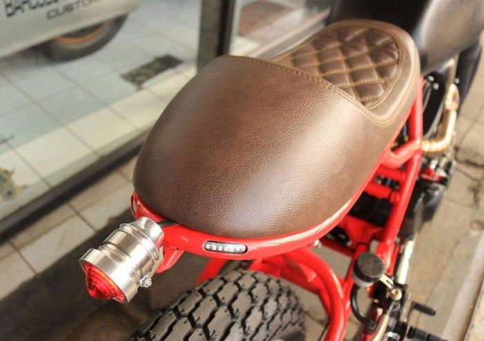 Stallion Buccaneer 250i custom cafe racer dari Barcode Cabuderm Customs