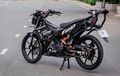 Suzuki Satria F150 Kena Modif Simpel, Kaki-kaki Mewah Siap Touring