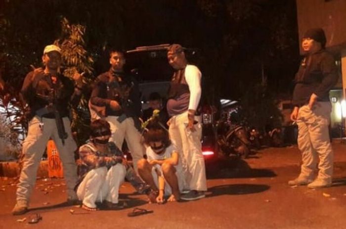 ILUSTRASI: Polisi Tangkap 4 Orang Jambret di Duren Sawit. 