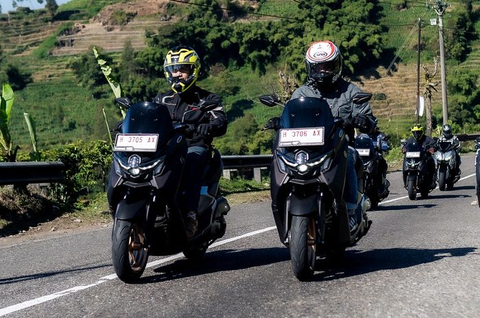 NMAX &lsquo;Turbo&rsquo; Tech Max terasa nyaman dan bertenaga diajak turing jarak jauh