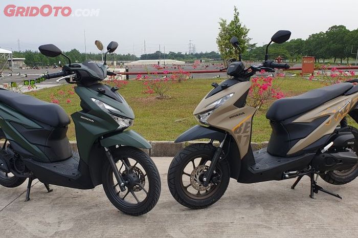 Perbedaan desain Honda BeAT dan BeAT Street