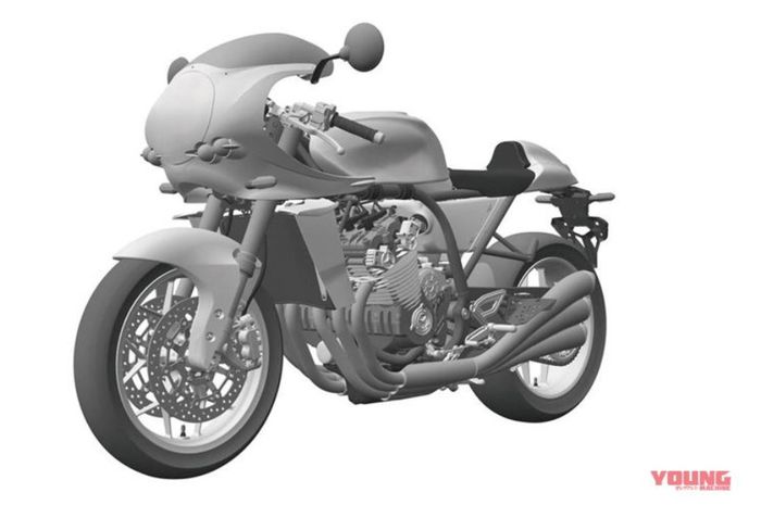 Paten desain Honda CBX baru