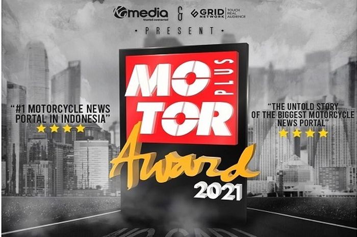 MOTOR Plus Award 2021 digelar hari ini, simpan link live streaming Facebook, jangan sampai kelewatan!