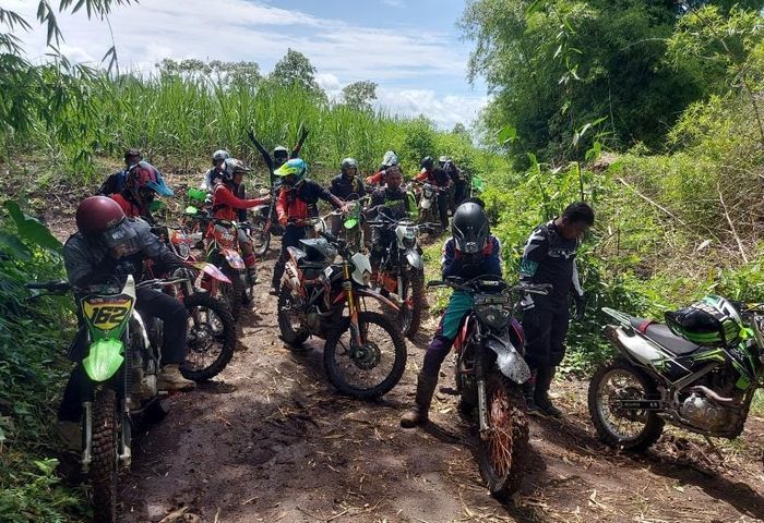 Keseruan KLX Day 2024 di Batu, Jawa Timur.