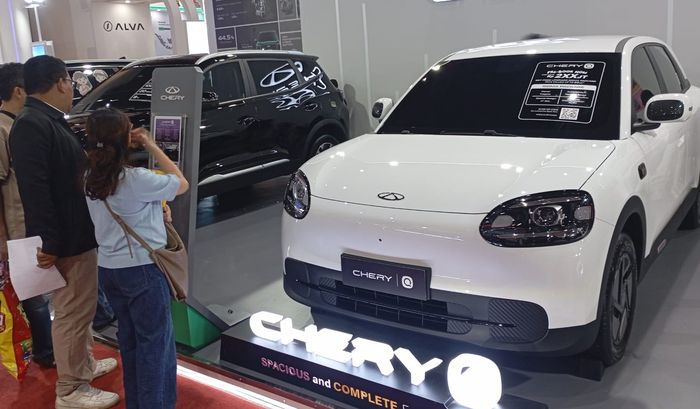 Chery Q mejeng di Jakarta Fair Kemayoran 2026.
