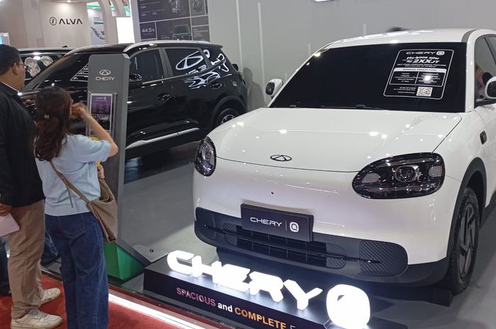 Chery Q mejeng di Jakarta Fair Kemayoran 2026.