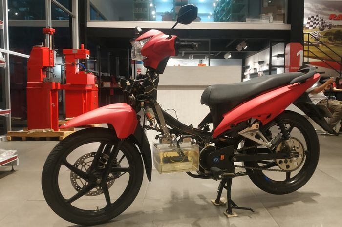 Motor listrik hasil konversi BRT