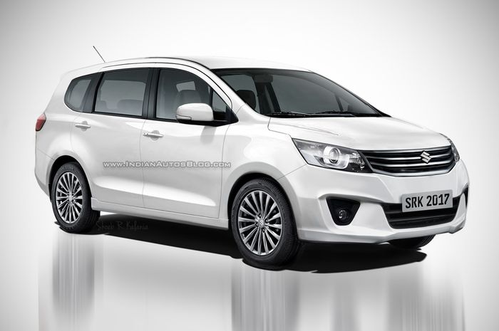 Gambar render Suzuki Ertiga baru