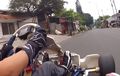 Nggak Lazim, Ada Gokart Masuk Jalan Raya Di Jakarta Selatan, Yang Liat Kebingungan