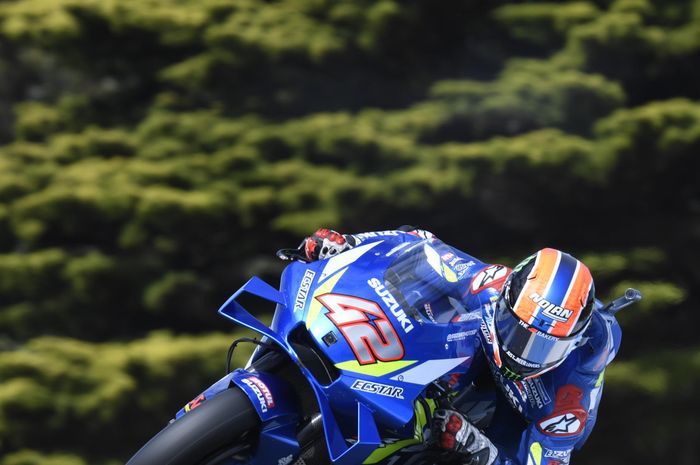 Pembalap Suzuki Ecstar, Alex Rins mengaku kecewa karena kembali gagal meraih podium di balapan MotoGP Australia 2019