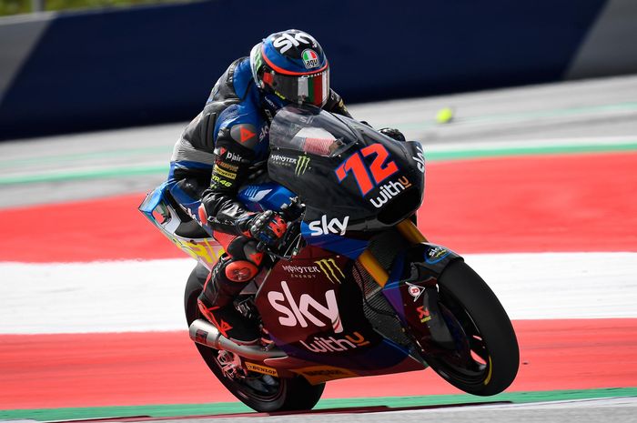 Marco Bezzechi tampil mendominasi dengan jadi yang tercepat, sementara Andi Gilang masuk 20 besar di FP2 Moto2 Stiria 2020